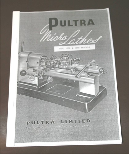 Pultra micro lathes - micro, manual